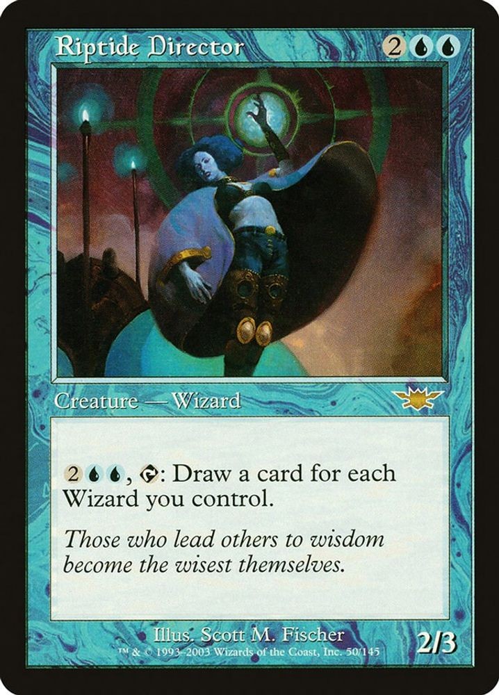 2003 Magic: The Gathering: Legions - Riptide Director (#50, R, Lightly Played)