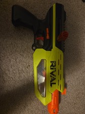 NERF Rival XIX-500 Blaster Yellow Black Orang...