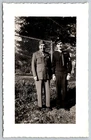 Original WW2 Photo 1944 Army Soldier & US Coast Guard Sailor Vintage photo