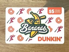 2024 Dunkin Donuts Card. SAVANNA BANANAS. No value.  Worldwide shipping.