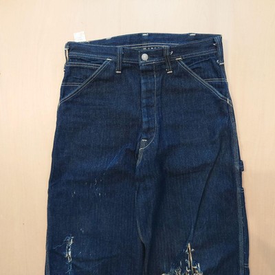 Evisu Denim Pants Painter Jeans Damage Initial japan | eBay
