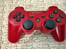 Sony Playstation 3 PS3 Dualshock 3 Controller CECHZC2U - Red - OEM