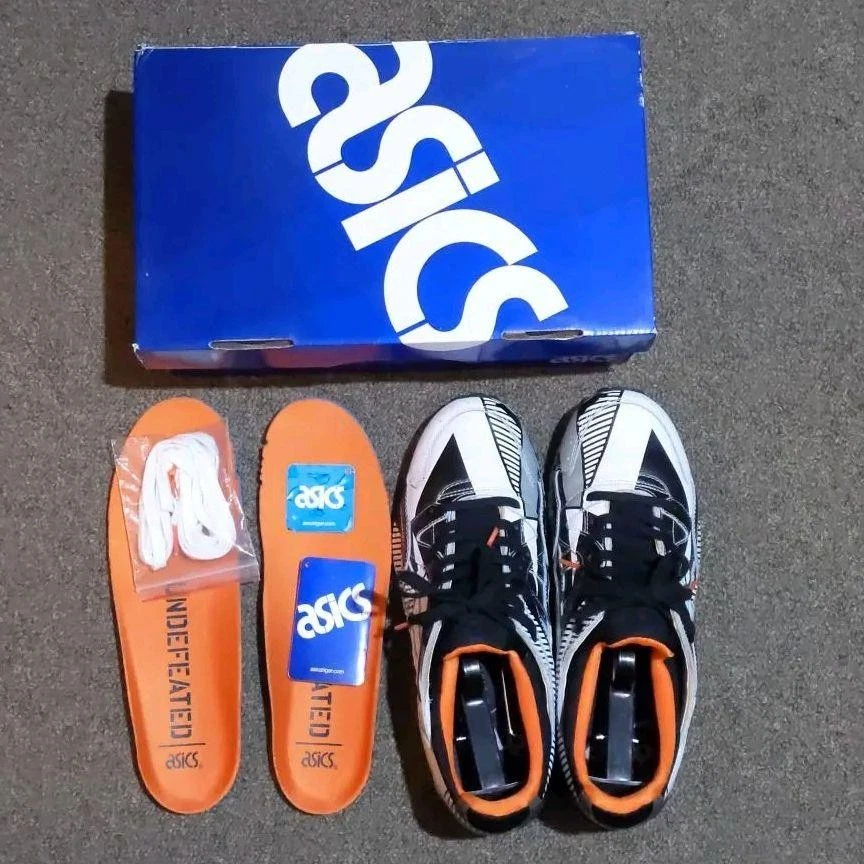 Sneakers Asics Undefeated Gel Light V uomo 8 5US nere misura 26 5 cm mai usate