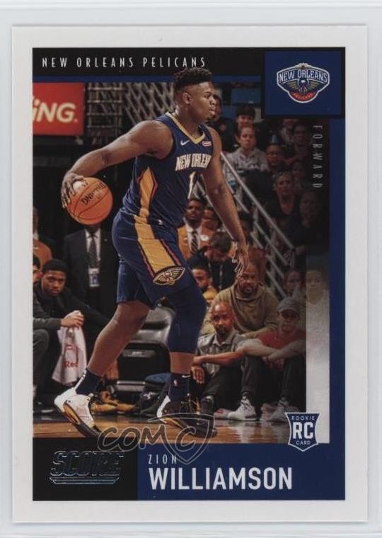 2019-20 Panini Chronicles Score Zion Williamson #614 1a32
