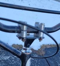 bmx double clamp stem old School Vintage 70’s 80’s Mongoose, Redline, Klunker !!