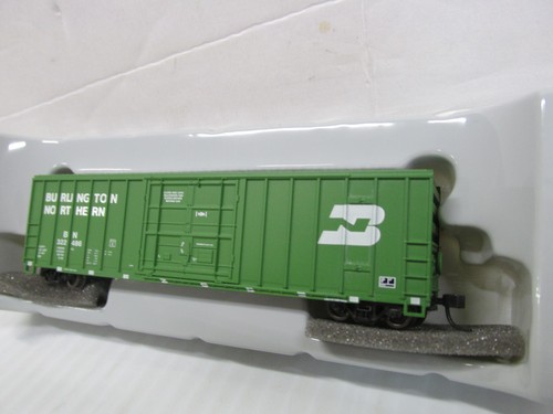 ATHEARN-#11402-BURLINGTON NORTH-50' BOXCAR #322486- ESCALA N | Condition: New