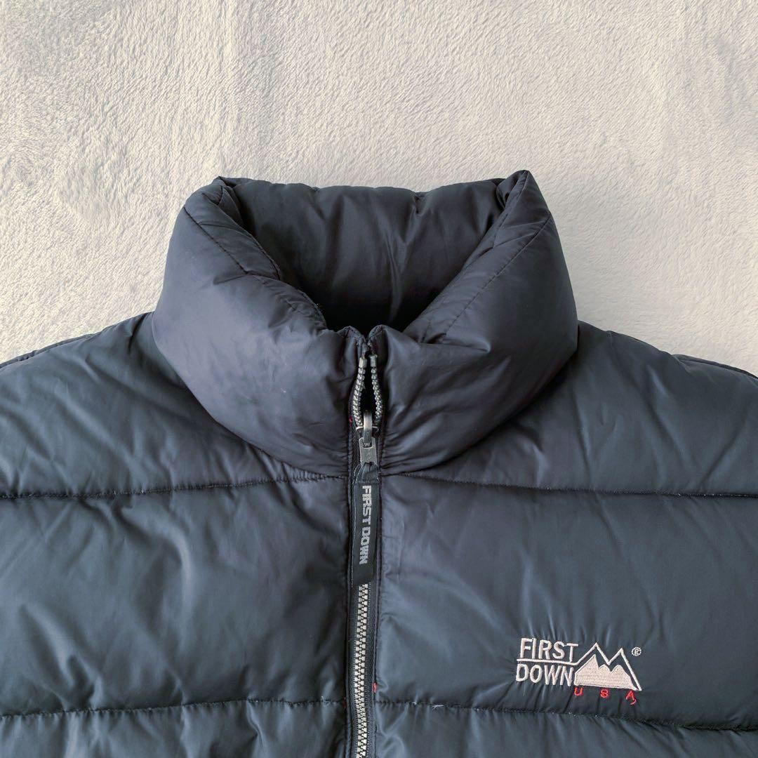First Down Reversible Thick Down Jacket Men/Women… - image 8
