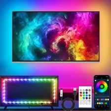 TV Led Lights 5M TV Backlight for 45-75 Inch TVs RGB Led Strip Light Music Sync