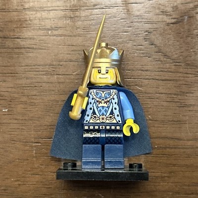 LEGO King Minifigure Castle Kingdoms Gold Crown 2013
