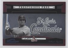 2005 Playoff Prestige Prestigious Pros Red 188/700 Albert Pujols #PP-66 zg6