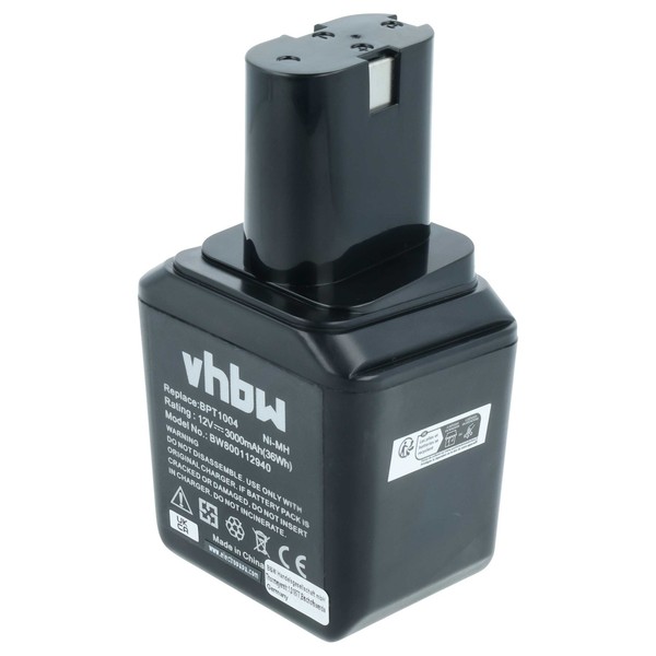 Akku FüR Bosch Gsr 12 Ves Gsr 12 Ve Gsb 12 Ves 3Ah 12V-image