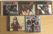 New Mobile Report Gundam W Soundtrack Character Song Drama CD 5 CD Set
