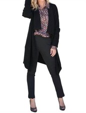 Elan Patrice Drape Front Cardigan Size S