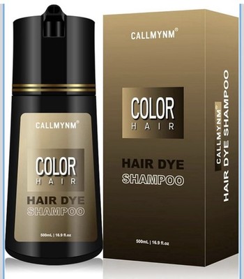 Hair Dye Shampoo for Gray Hair, Cherry Brown Long-Lasting Hair Color Shampoo New