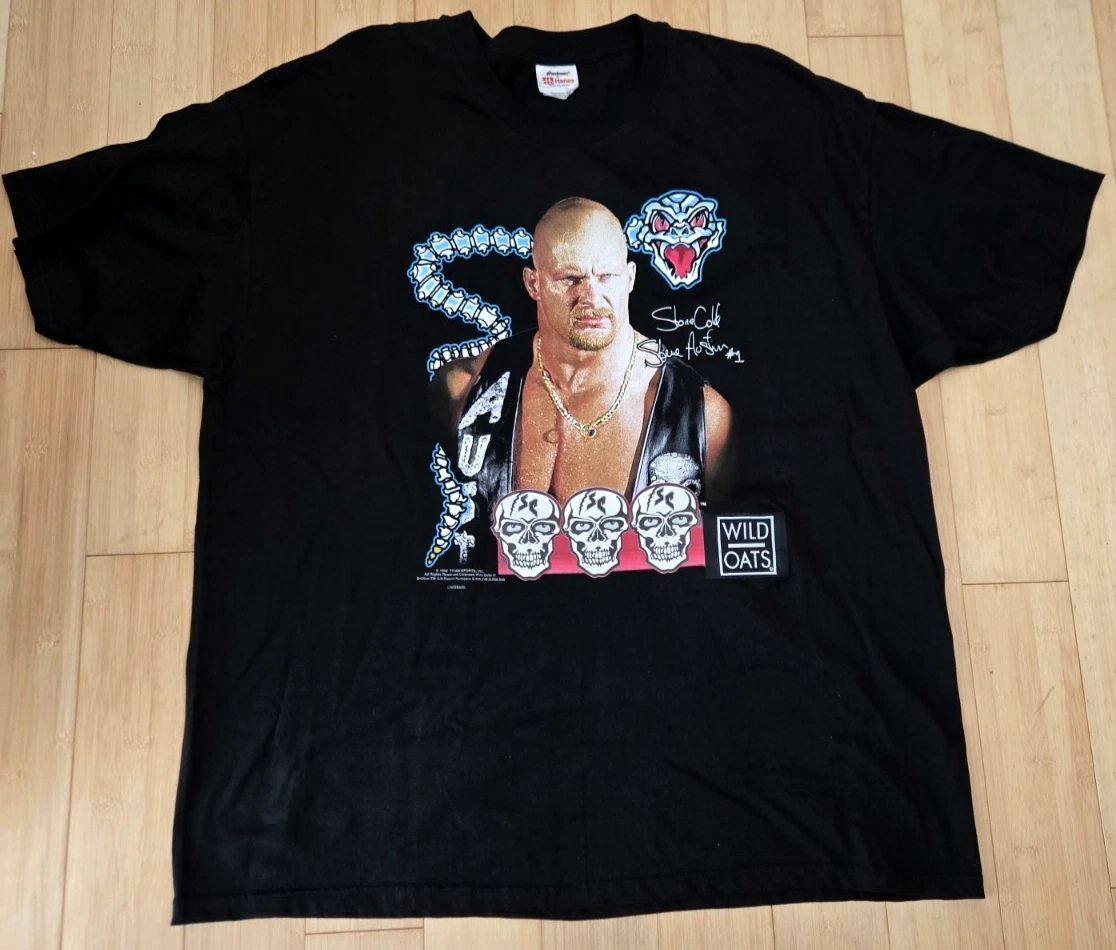 Wwf Shirt Stone Cold Steve Austin In Men's T-Shirts for sale - eBay