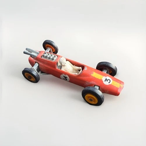 Rare! 1967 Vintage Lesney Matchbox No. 19D - Lotus Racing Car - Orange