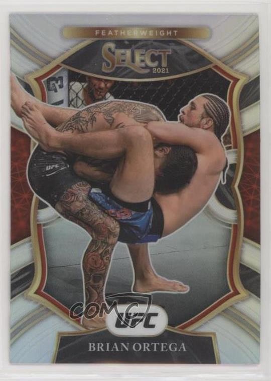2021 Panini Select UFC Concourse Silver Prizm Brian Ortega #8 1s8