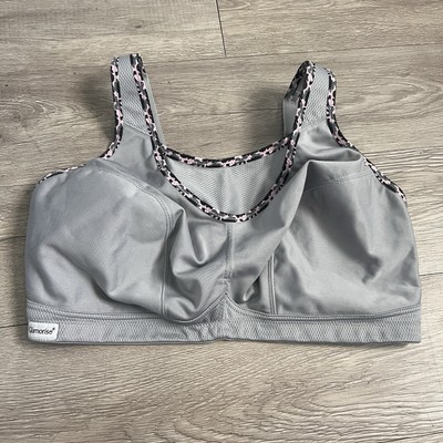Glamorise No Bounce Camisole Wireless Sport bra Gray 42DD