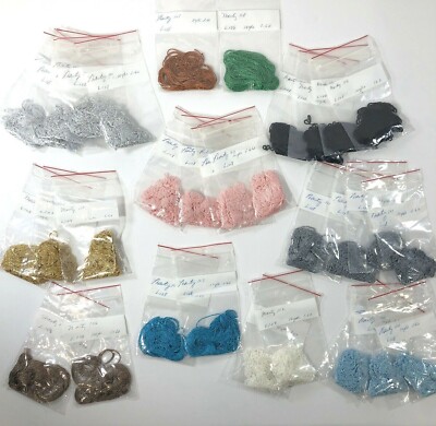Marty Metallic Twist Yarn Thread for Needlework Crafts 10yds/pack Lot of 31
