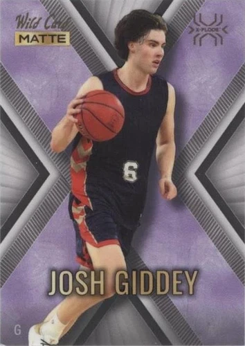 2022-23 Wild Card Matte Draft - Josh Giddey #MXP-24