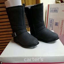 Carter's Toddler Girl Tatiana Boots Size 5T Black NIB