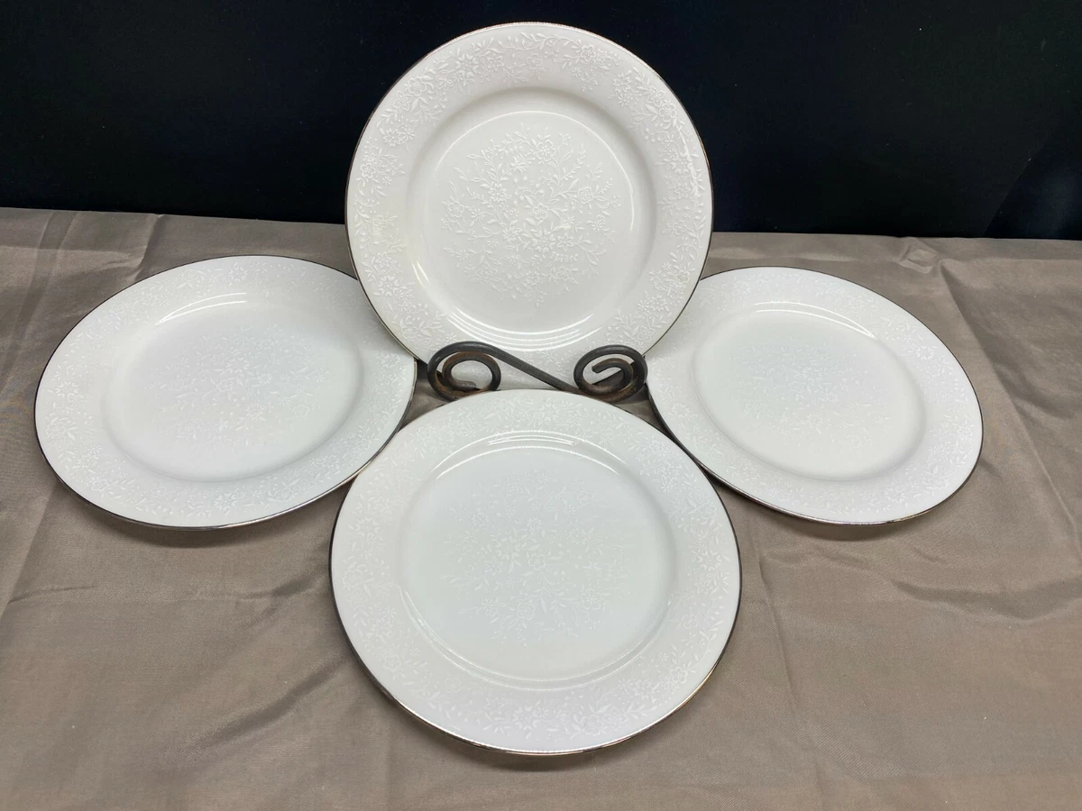 ノリタケ アイボリーチャイナ AFFECTION 7192 プレート4枚 希少