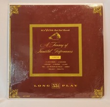 New Caruso "A Treasury Of Immortal Performances" RCA Victor Red Seal LCT-1007 LP