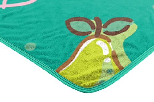 My Melody Micro Raschel Throw Blanket, 46" x 60", Pears Please - Picture 4 of 7