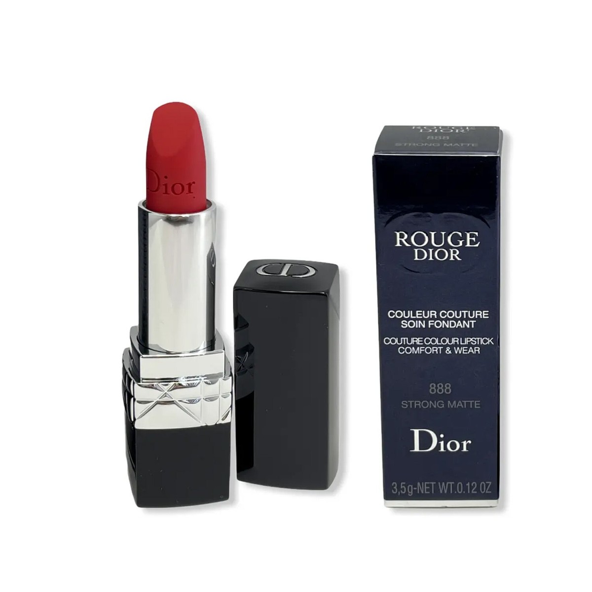 Dior Rouge Dior Couleur Couture Refillable Lipstick #888 Strong