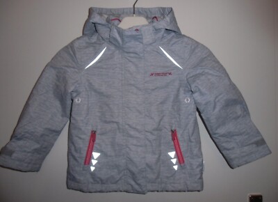 Raintex all Weather Gear Mädchen Jacke Kapuze Grau meliert Gr.110 (37) neuwertig