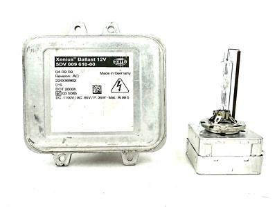 OEM 10-14 BMW X5M X6 M Xenon HID Headlight Ballast & D1S Bulb 63117248050