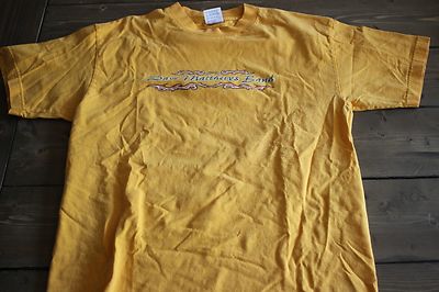 Aged DAVE MATHEWS BAND Yellow T Shirt M