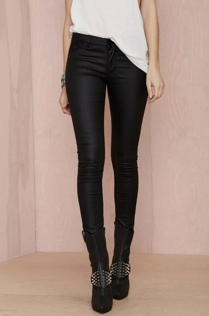 Denim shop coated jeans