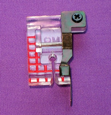 CLEAR VIEW 1/4'' Nahtfuß Passt Für Elna & Janome Cat D 9mm Breite Maschinen (311)