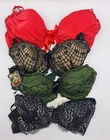 Bra Lace Underwired Women's Assorted Styles & Sizes Black Green Red Brand Axami