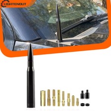 50 Cal Bullet Antenna For Ford F150 Chevy Silverado Gmc Sierra Dodge Ram Truck