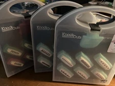 Knock Outs Interchangeable Border Punch Paper Scrapbook American Crafts Set Of 3