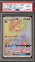 Lycanroc GX 156/145 Guardians Rising Secret Rare