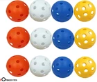 Practice Golf Balls Air Flow Ball Plastic 12 or 24 Pack Indoor Training Aids