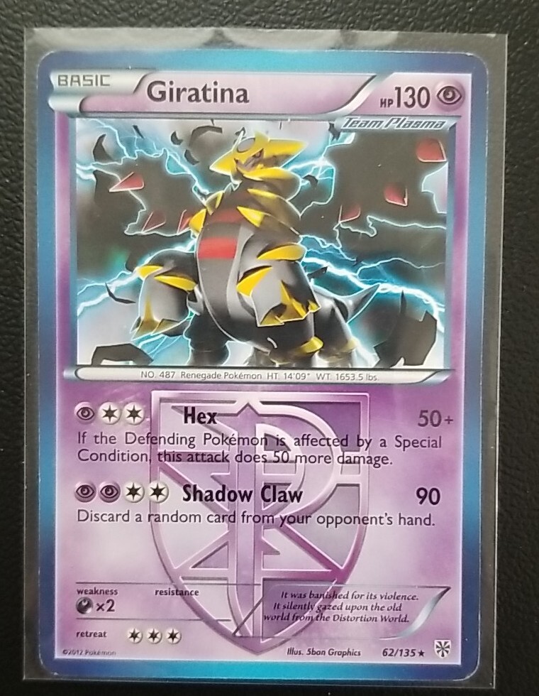 Pokemon TCG Giratina 62/135 non holo LP