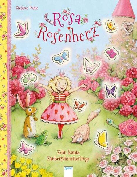 Thumbnail - Rosa Rosenherz. Zehn Bunte Zauberschmetterlinge