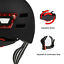 miniature 7  - Adult Safety Sports Helmet W/Rechargeable LED USB Tail Light for Bicycle Cycling