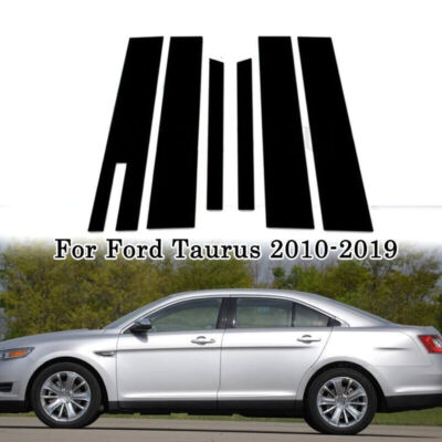 For Ford Taurus 2010-2019 Pillar Posts Door Piano Black Trim Decal ...