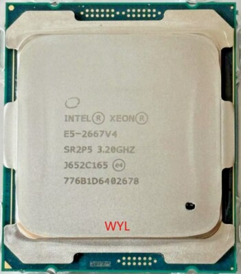 Intel Xeon E5-2667 V4 SR2P5 3.20GHz Cache 8Core LGA2011-3 CPU Processor 2667V4