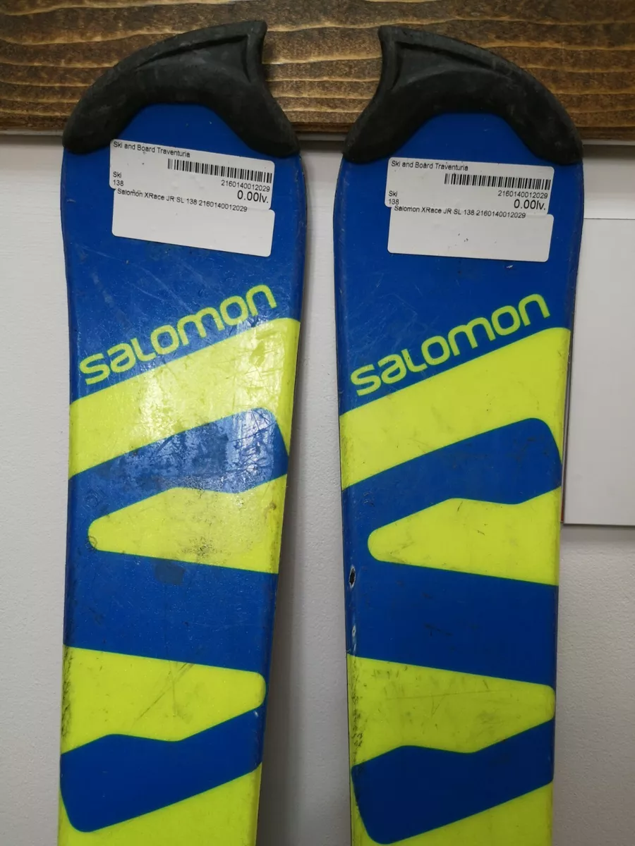 Salomon SL XRace JR 138 cm Ski + Salomon Z10 Bindings Winter Snow 
