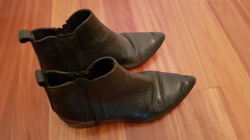 Massimo Dutti botines Chelsea Boots 38 piel Stiefelette hoher NP stivali  bottes | eBay