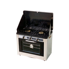 Outdoor gas kitchen oven - combined with 2 burners - Midland