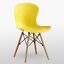 thumbnail 18  - Eiffel Dining Chair Retro Plastic Office Lounge Chair Chairs Seat Faux Furniture