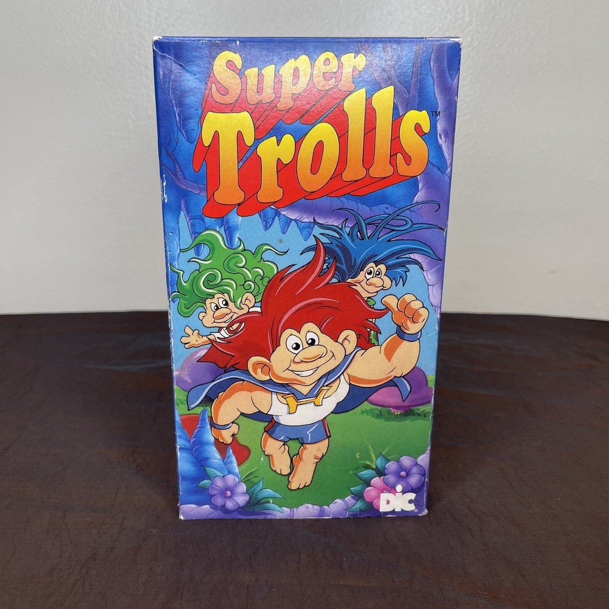 Super Trolls RARE Dic Video 1992 VHS cartoon animation San