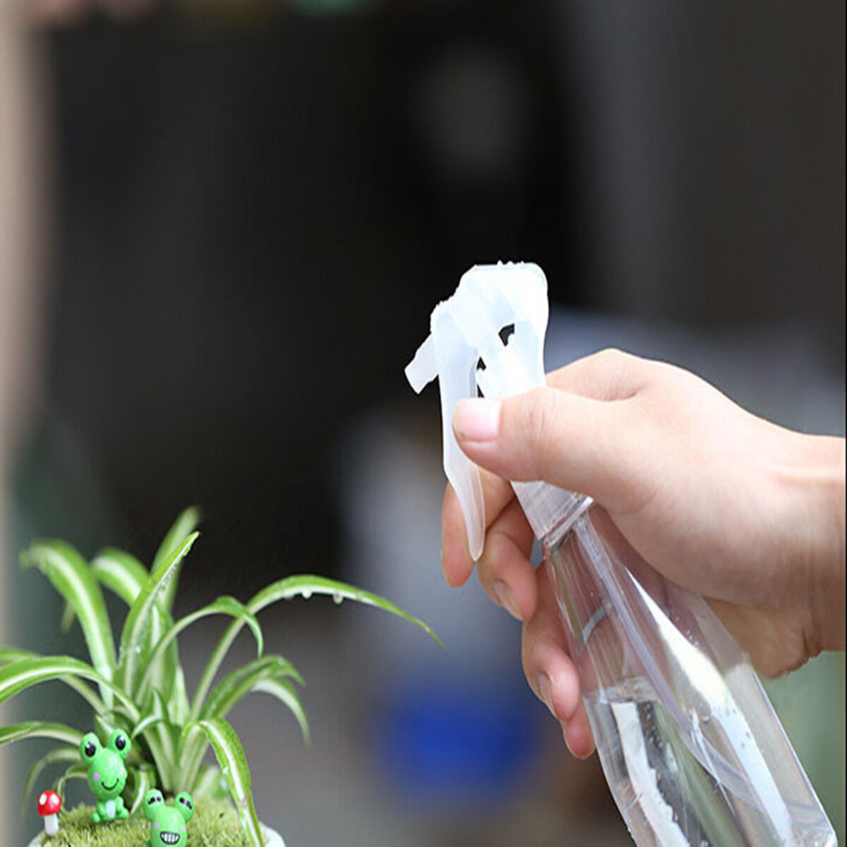 1/2/3pcs Plastic Clear Spray Bottle Cleaning Water Garden Empty Trigger ...